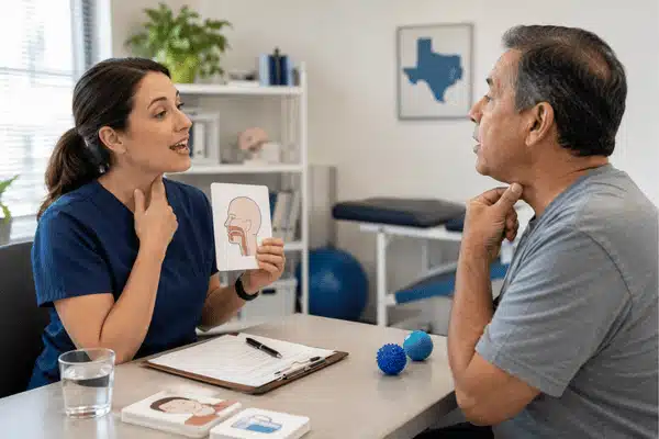 Adult Speech Therapy and Swallowing Treatment in Texas: When Should You See a Specialist?